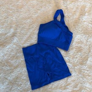 Blue Athletic Three- Piece Set